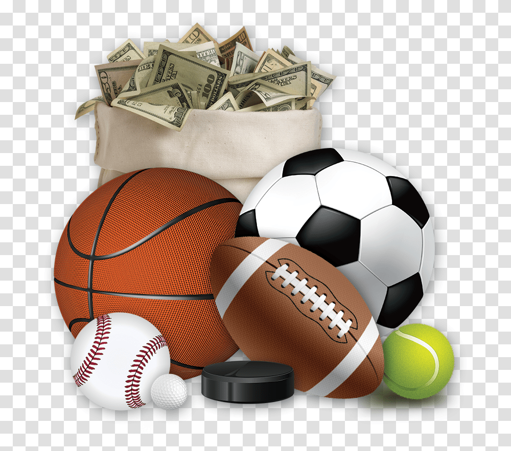 Money Bag, Soccer Ball, Football, Team Sport, Sports Transparent Png