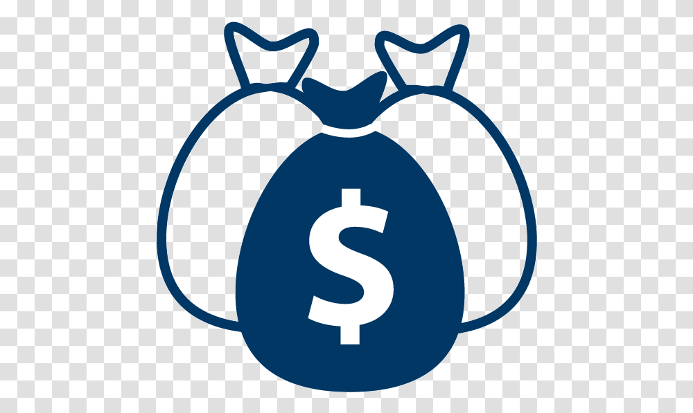 Money Bags Icon Put Money In Stock Market, Number, Outdoors Transparent Png