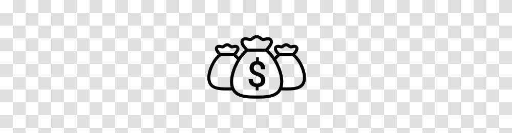 Money Bags Icons Noun Project, Gray, World Of Warcraft Transparent Png