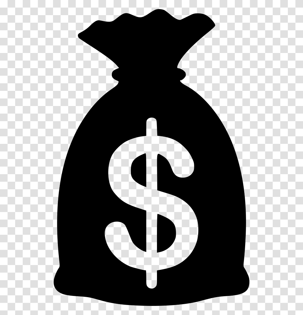 Money Bags, Stencil, Cross Transparent Png