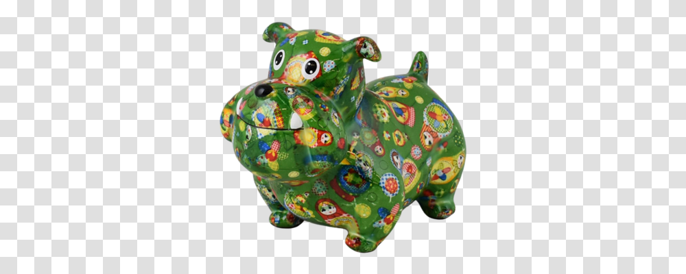 Money Box English Bulldog Barney - Pomme Pidou Lovely, Figurine, Inflatable, Porcelain, Art Transparent Png