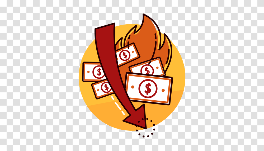 Money Burn Rate Icon, Dynamite, Number Transparent Png