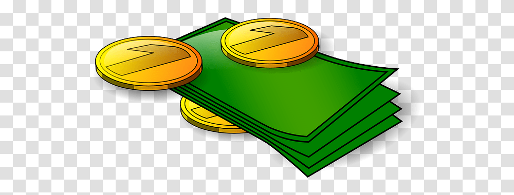 Money Cash Dollars Pennies, Label Transparent Png