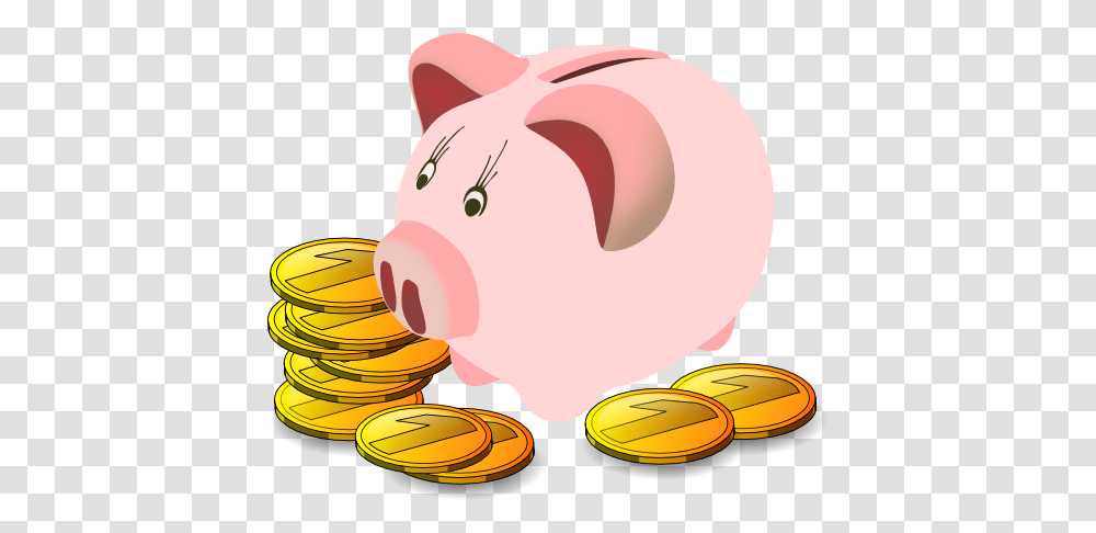 Money Clipart Bank Account, Piggy Bank, Animal, Mammal Transparent Png