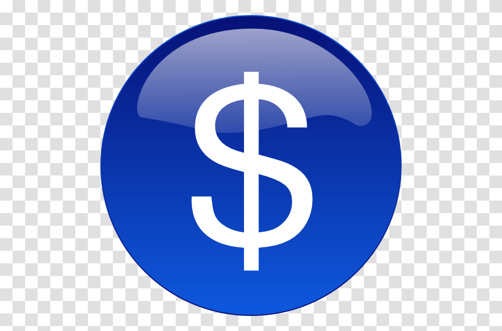 Money Clipart Blue Circle, Logo, Trademark Transparent Png