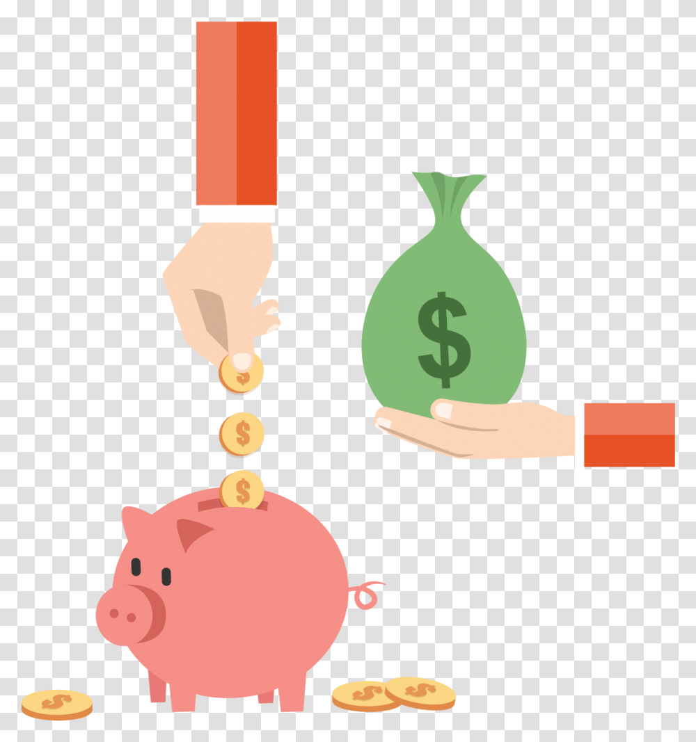 Money Clipart Cash Management Save Money Clipart, Piggy Bank Transparent Png