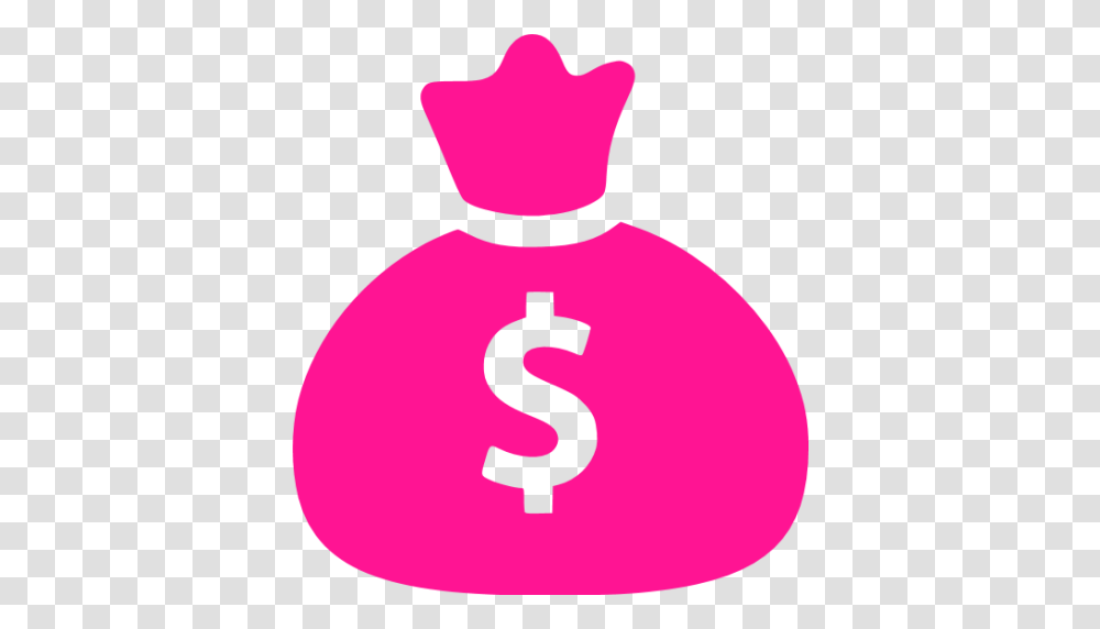 Money Clipart Pink, Number, Alphabet Transparent Png