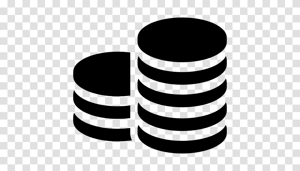 Money Coin Commerce Pile Stack Icon, Gray, World Of Warcraft Transparent Png