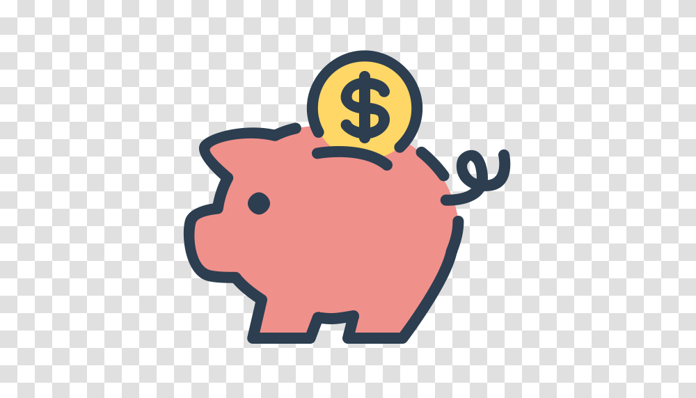 Money Coin Savings Resolutions Save Money Piggy Icon, Piggy Bank Transparent Png
