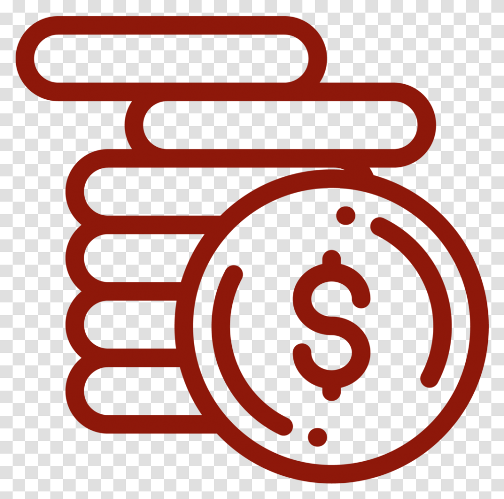 Money Coins Icon Registration Cost Icon, Clock, Alarm Clock, Airliner Transparent Png