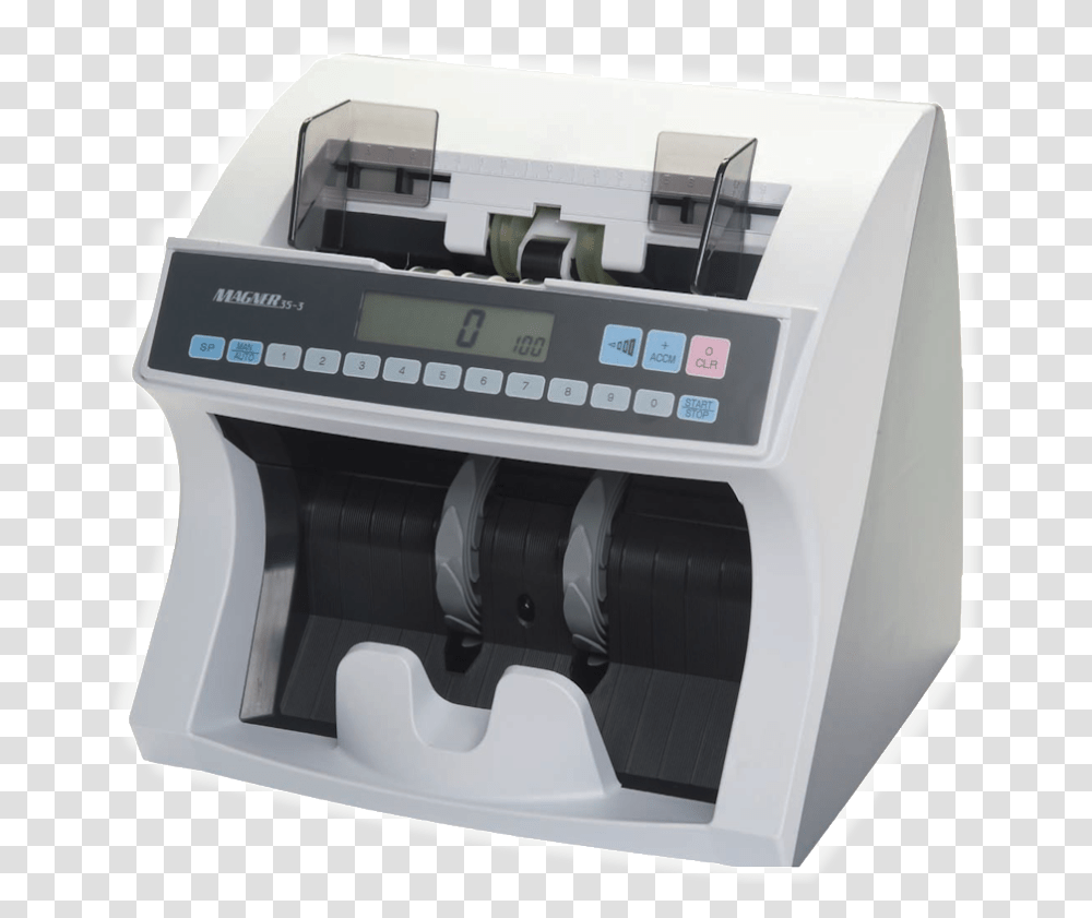 Money Counter Magner, Machine, Printer Transparent Png
