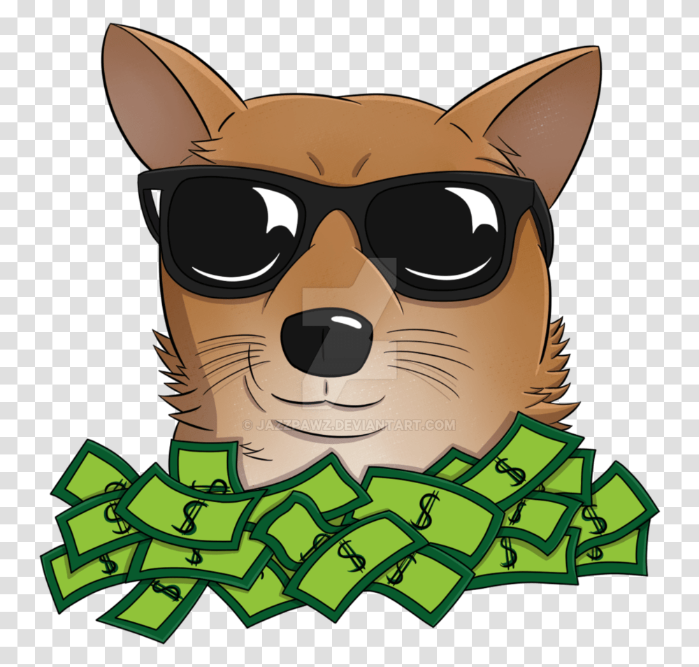 Money Doge Twitch Emote, Sunglasses, Head, Helmet, Mammal Transparent Png