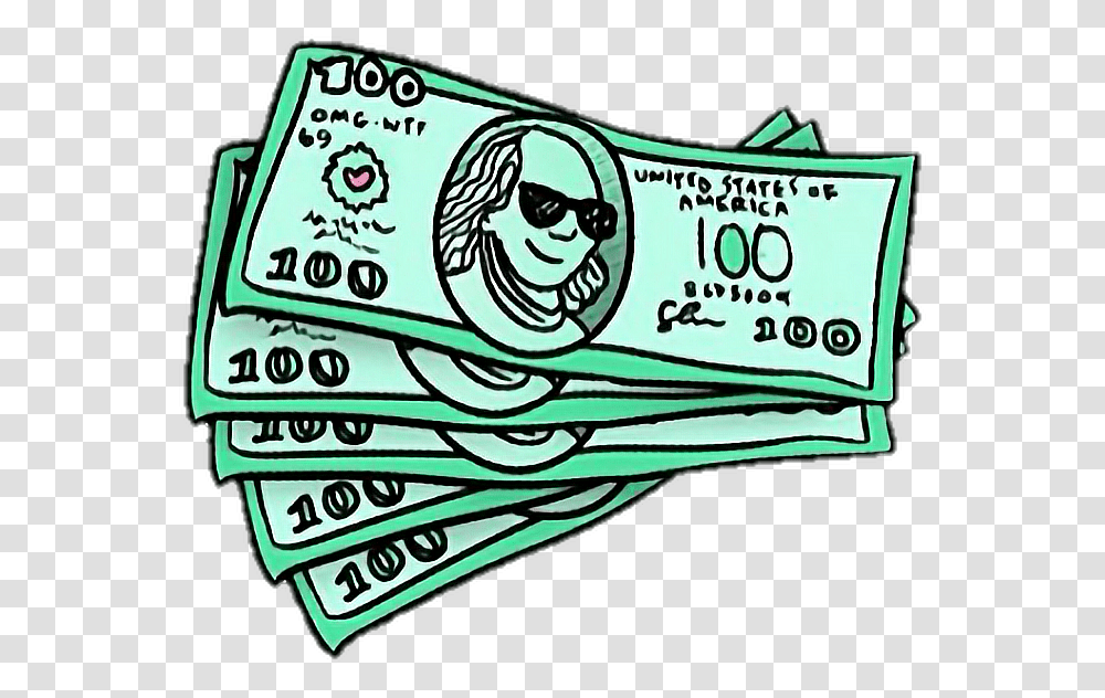 Money, Dollar, Sunglasses, Accessories Transparent Png