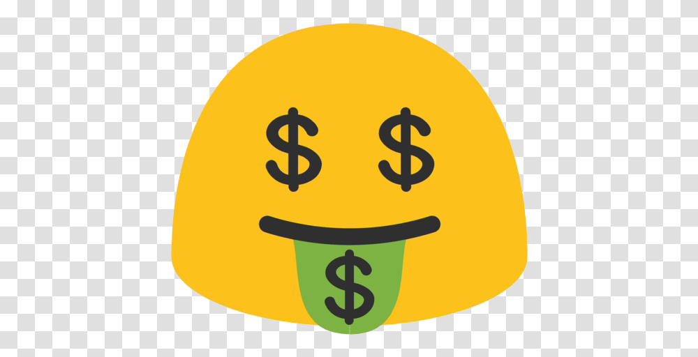 Money Emoji Image Background Traffic Sign, Plant, Label, Food Transparent Png