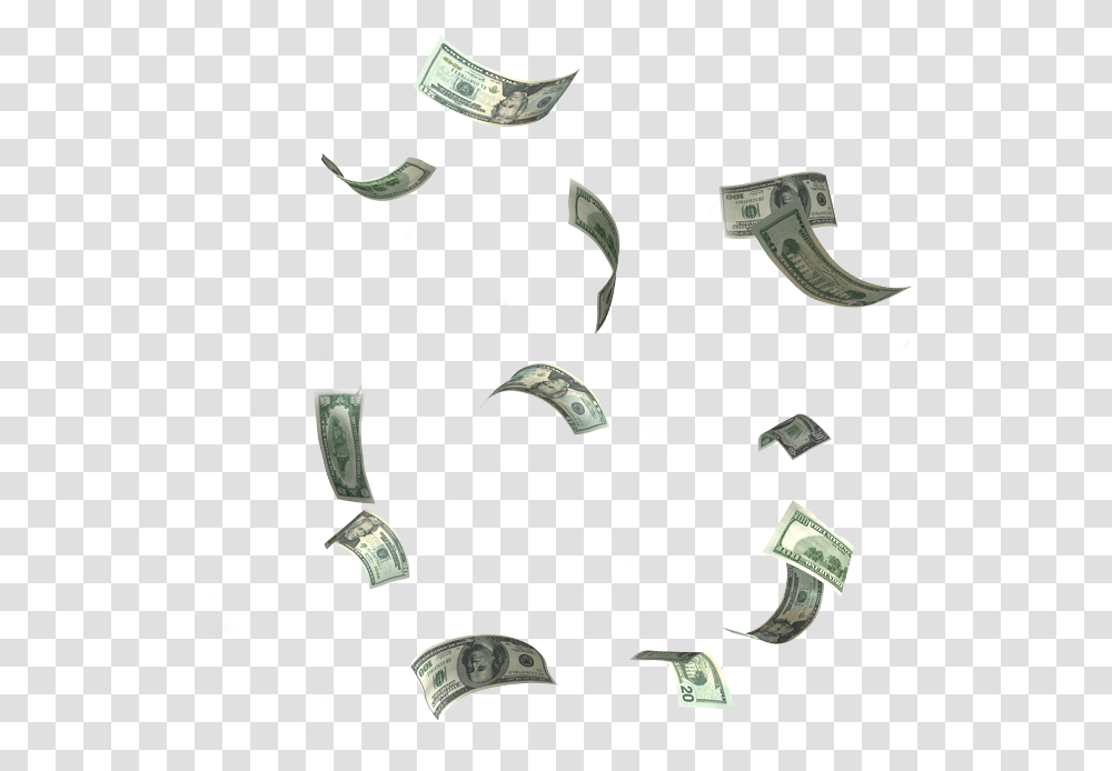 Money Falling, Ninja, Tool, Dollar Transparent Png