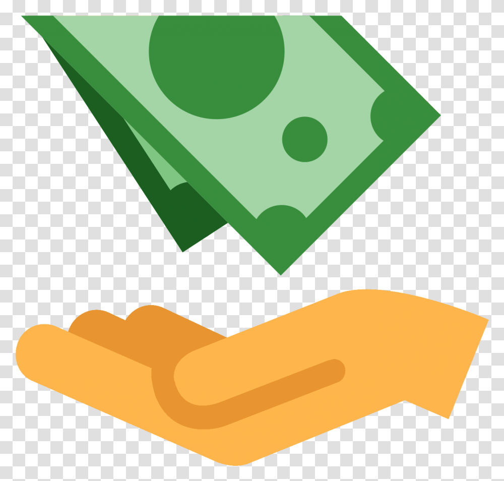 Money Falling Refund Icon, Hand, Game, Hammer Transparent Png