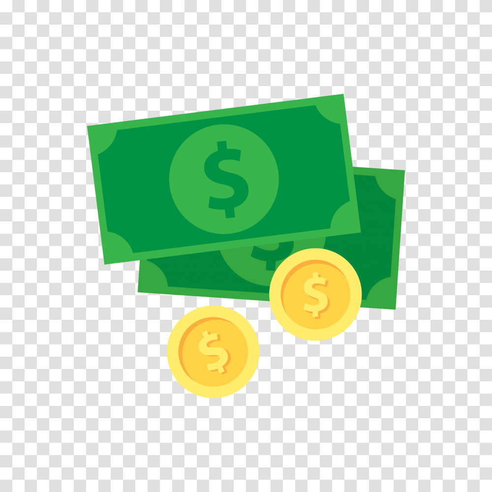 Money Flat Icon, Number Transparent Png