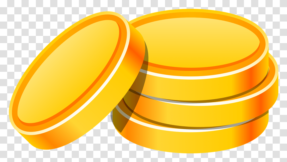 Money Gold Cash Free Image On Pixabay Game Gold Coin, Plant, Sliced, Food, Produce Transparent Png