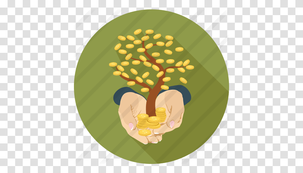 Money Icon, Plant, Rug, Sweets, Food Transparent Png