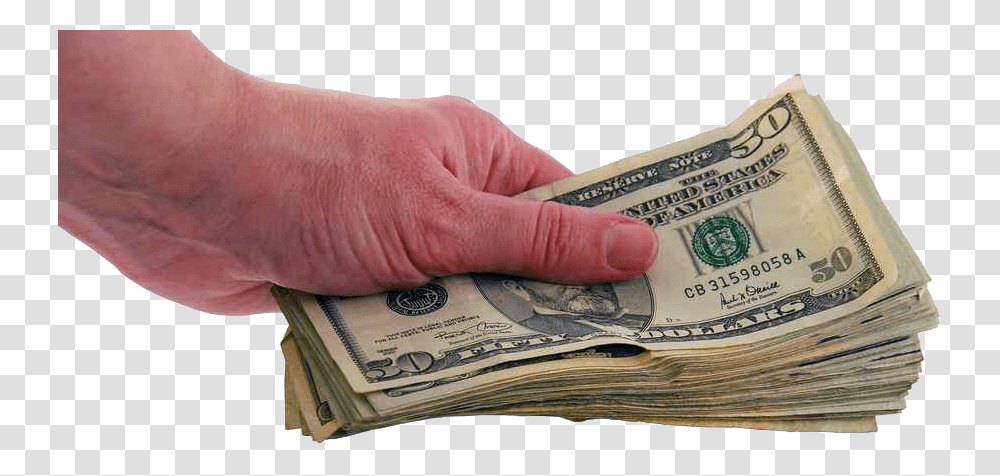 Money In Hand Psd, Person, Human, Dollar Transparent Png