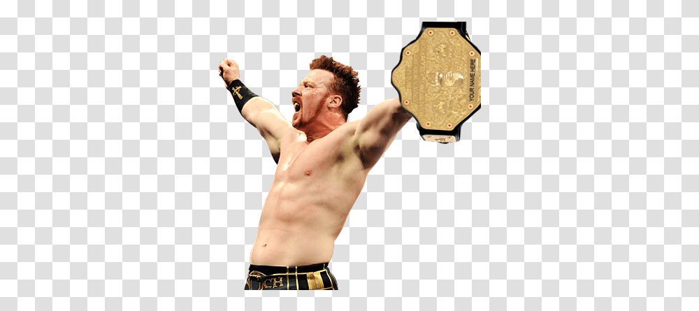 Money In The Bank1501 Wwe All Stars Sheamus 2011, Person, Human, Gold, Gold Medal Transparent Png