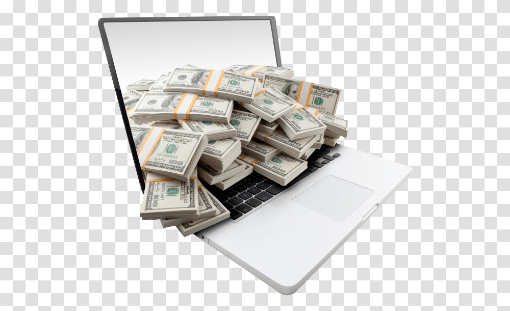 Money Laptop Market Shreeji Krupa Profit Money Laptop, Computer Keyboard, Computer Hardware, Electronics, Dollar Transparent Png