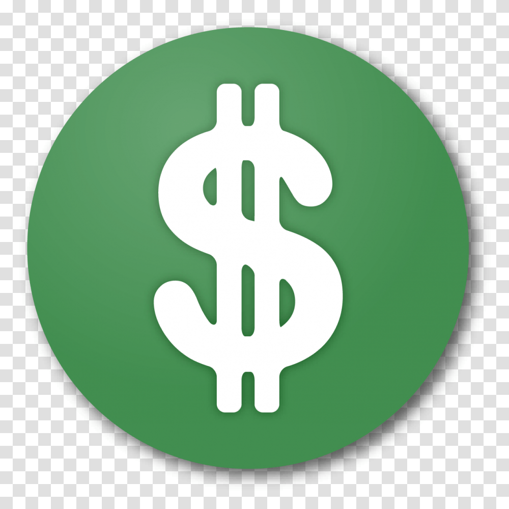 Money Logo Circle Money Logo, Symbol, Trademark, Green, Text Transparent Png