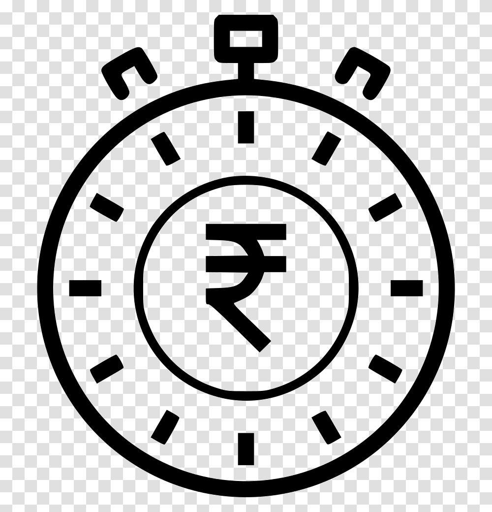 Money Management Rupee Icon, Number, Stencil Transparent Png