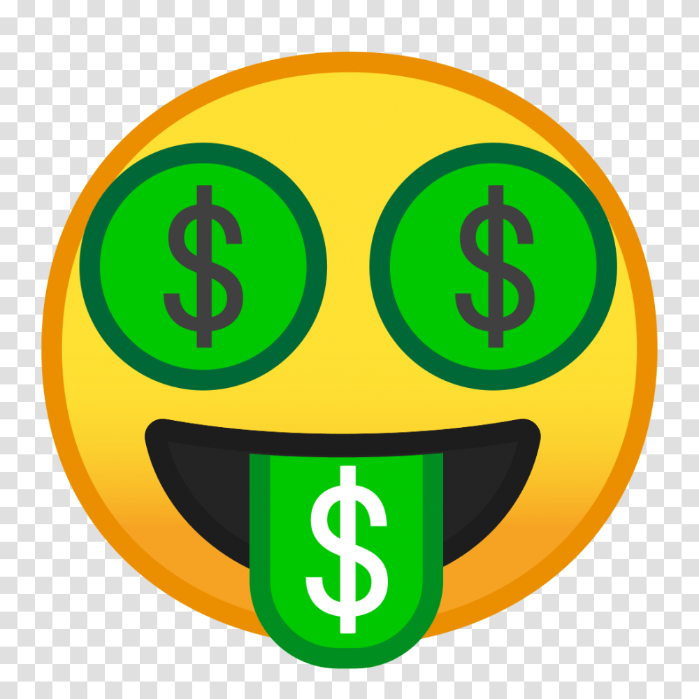 Money Mouth Face Icon Noto Emoji Smileys Iconset Google, Number, Light Transparent Png