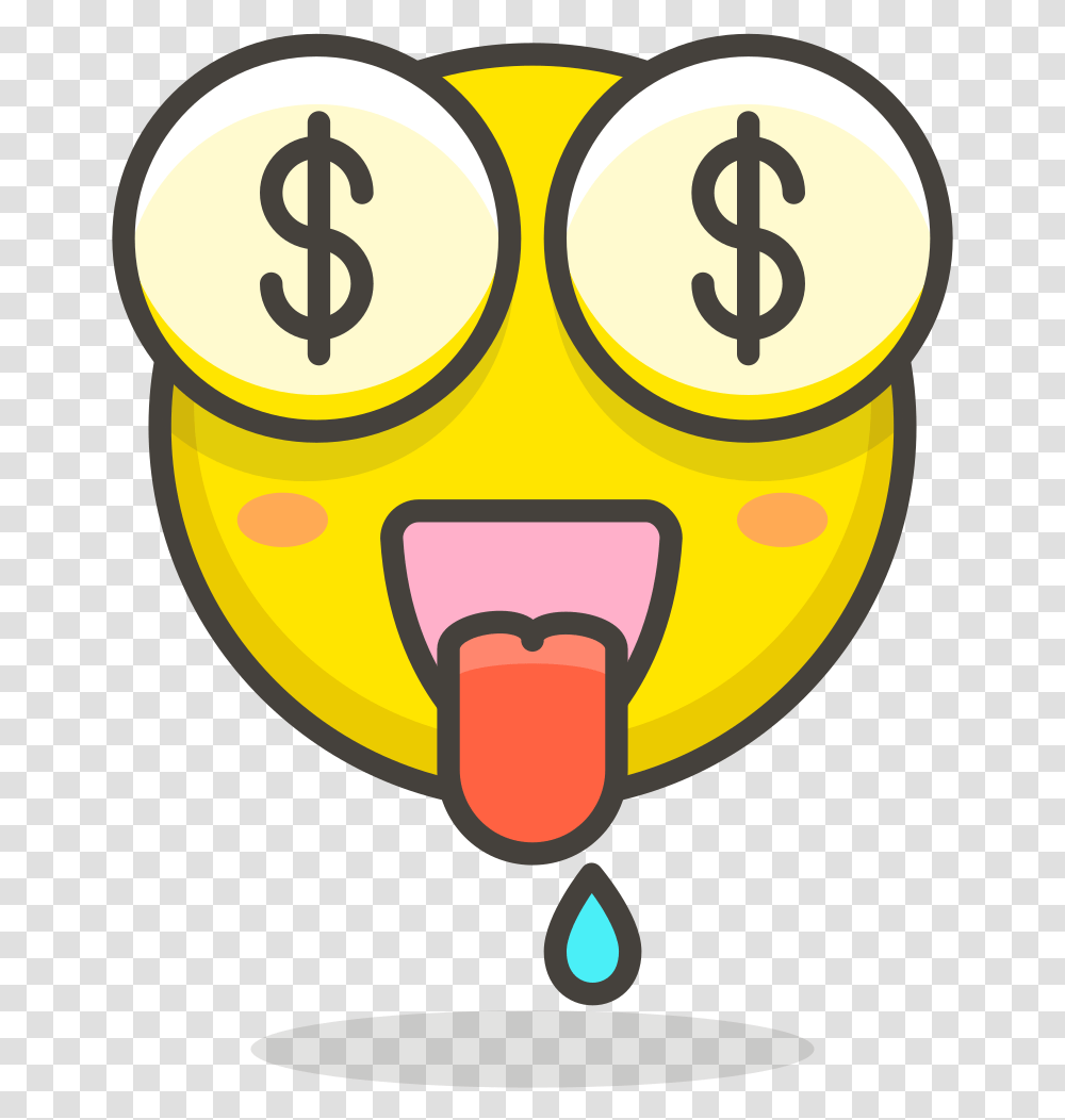 Money Mouth Face, Number, Vehicle Transparent Png