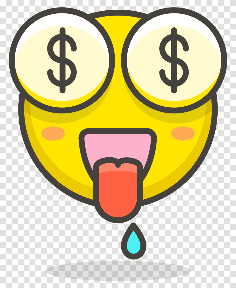 Money Mouth, Number, Label Transparent Png