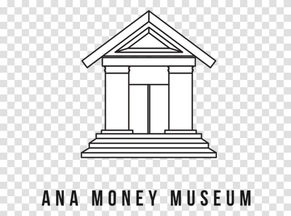 Money Museum Button Shed, Building, Tomb, Architecture, Drawing Transparent Png