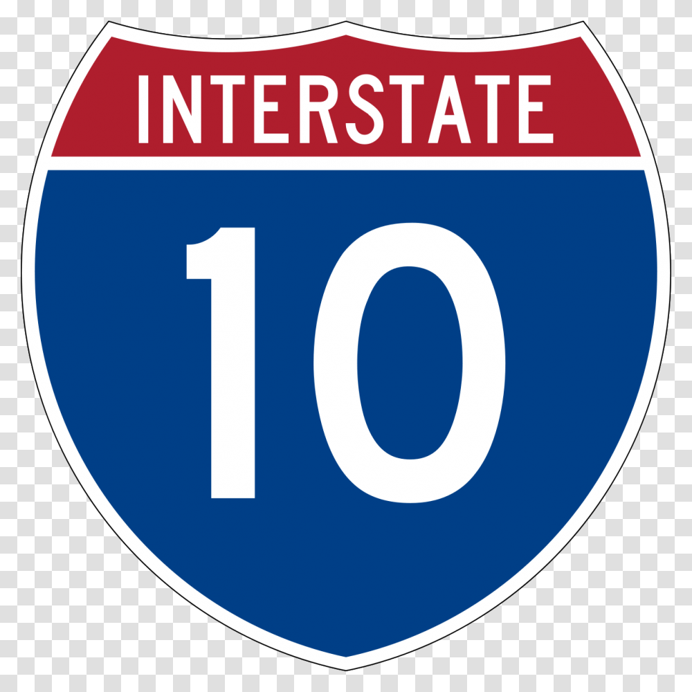 Money Sign 10 Interstate, Number, Label Transparent Png