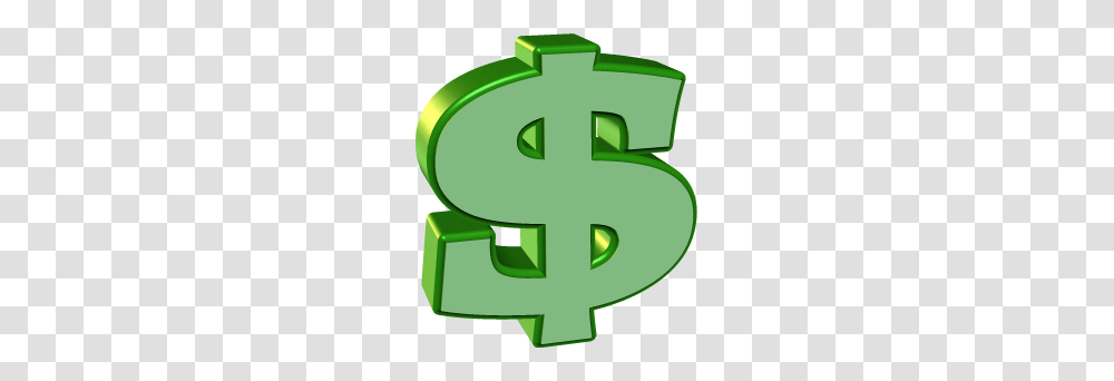 Money Sign Clipart, Green, Recycling Symbol, Number Transparent Png