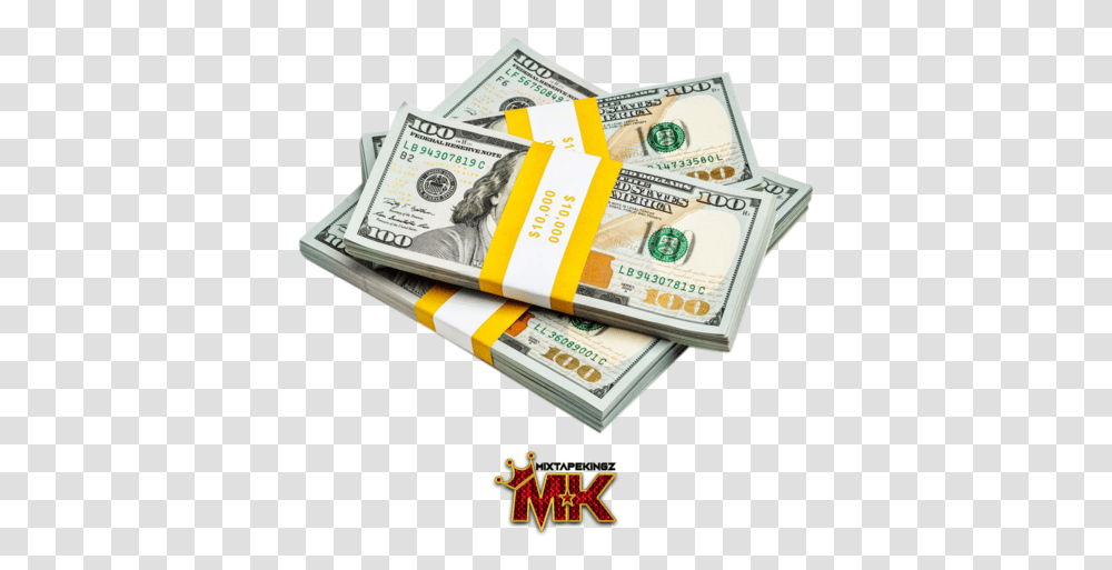 Money Stack 3d New 100 Dollar Bill, Box Transparent Png