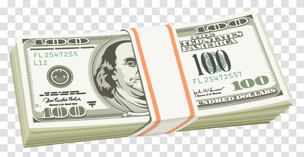 Money Stack Dollar Vector Transparent Png