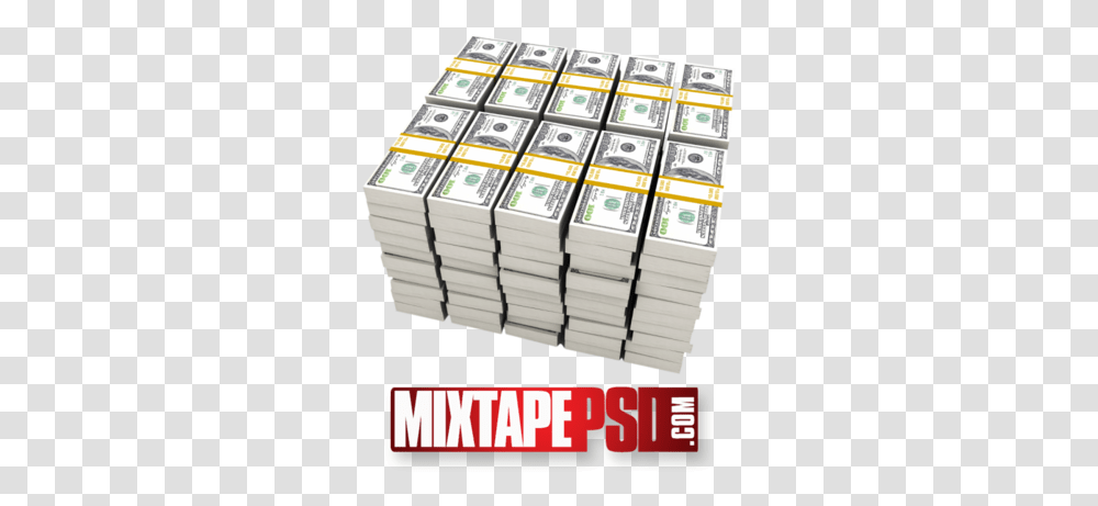 Money Stack Image 1 Million Dollars Look Like, Flyer, Poster, Paper, Advertisement Transparent Png