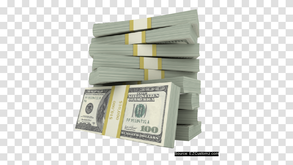 Money Stack Stack Of Money, Dollar Transparent Png