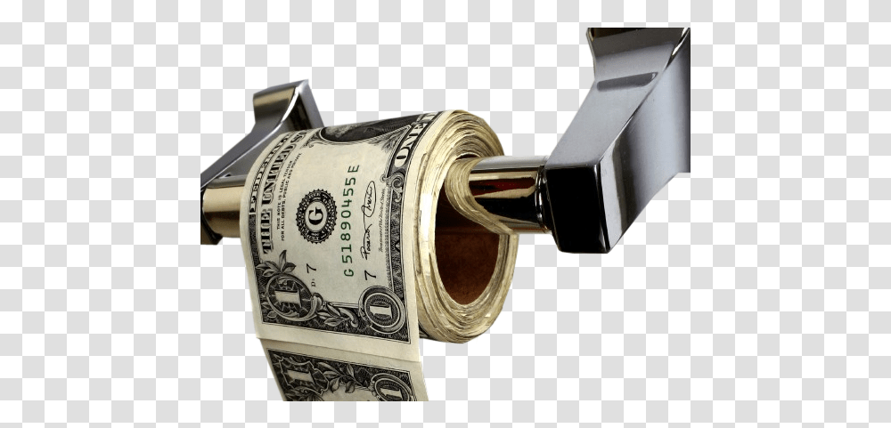 Money Toilet Paper Psd Official Psds Gold Money Toilet Paper, Dollar, Wristwatch, Gun, Weapon Transparent Png