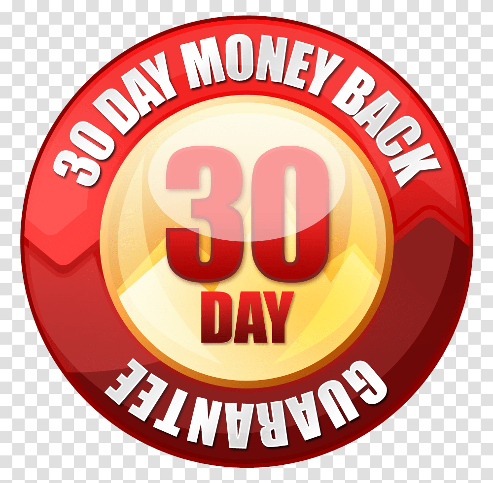 Moneyback Images Satisfaction 30 Days Money Back Guarantee, Label, Text, Logo, Symbol Transparent Png