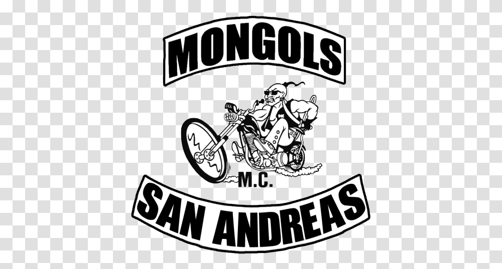 Mongols Motorcycle Club Factions Archive Gta World Mongols Mc, Logo, Symbol, Text, Emblem Transparent Png