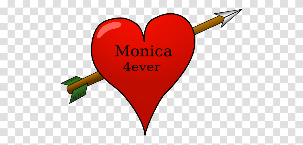 Monica Clip Art, Heart Transparent Png