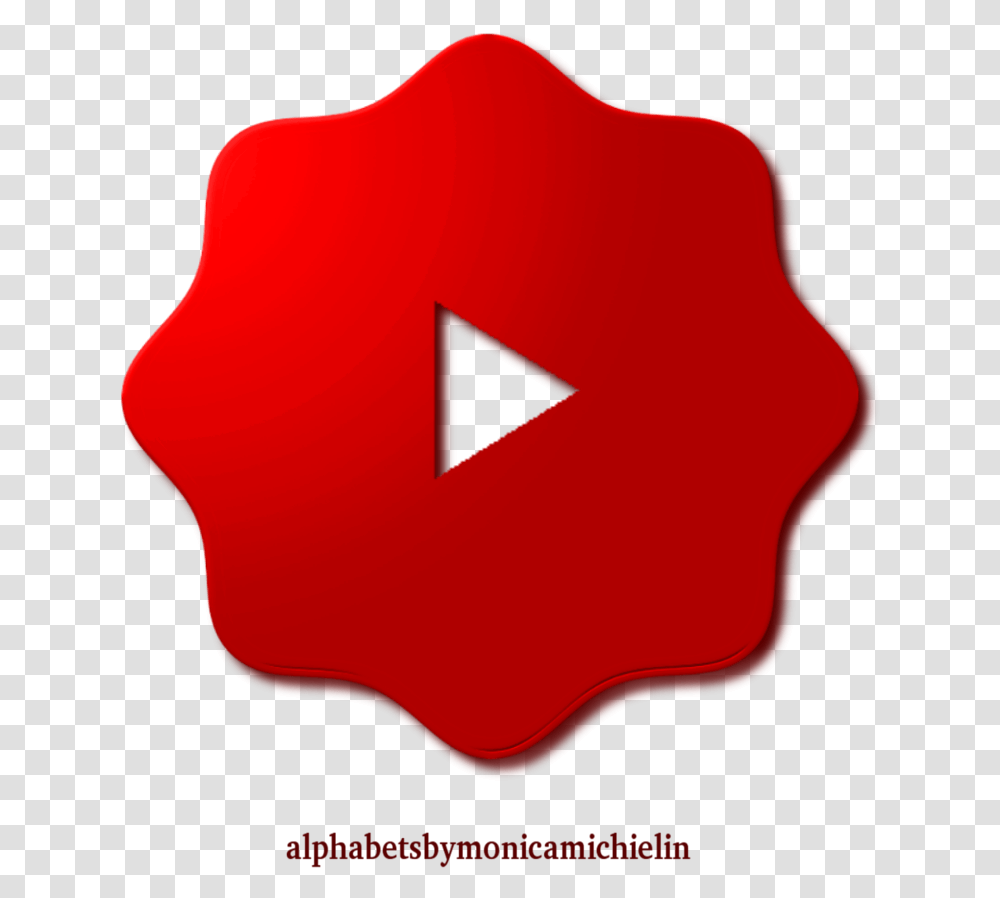 Monica Michielin Alfabetos Red Youtube Logo Alphabet And Clip Art, Hand, First Aid, Heart, Plant Transparent Png