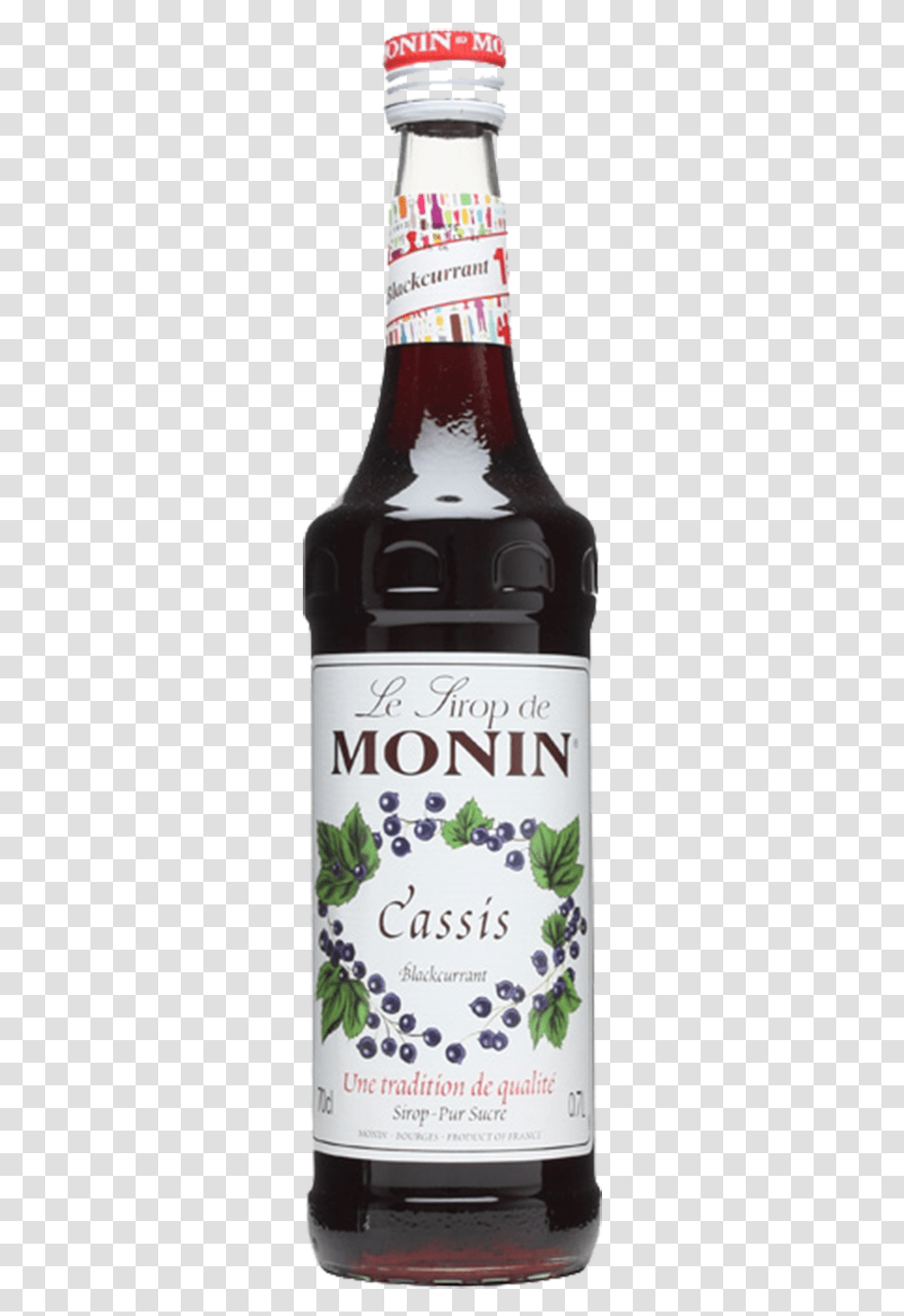 Monin Black Forest Syrup, Alcohol, Beverage, Liquor, Red Wine Transparent Png