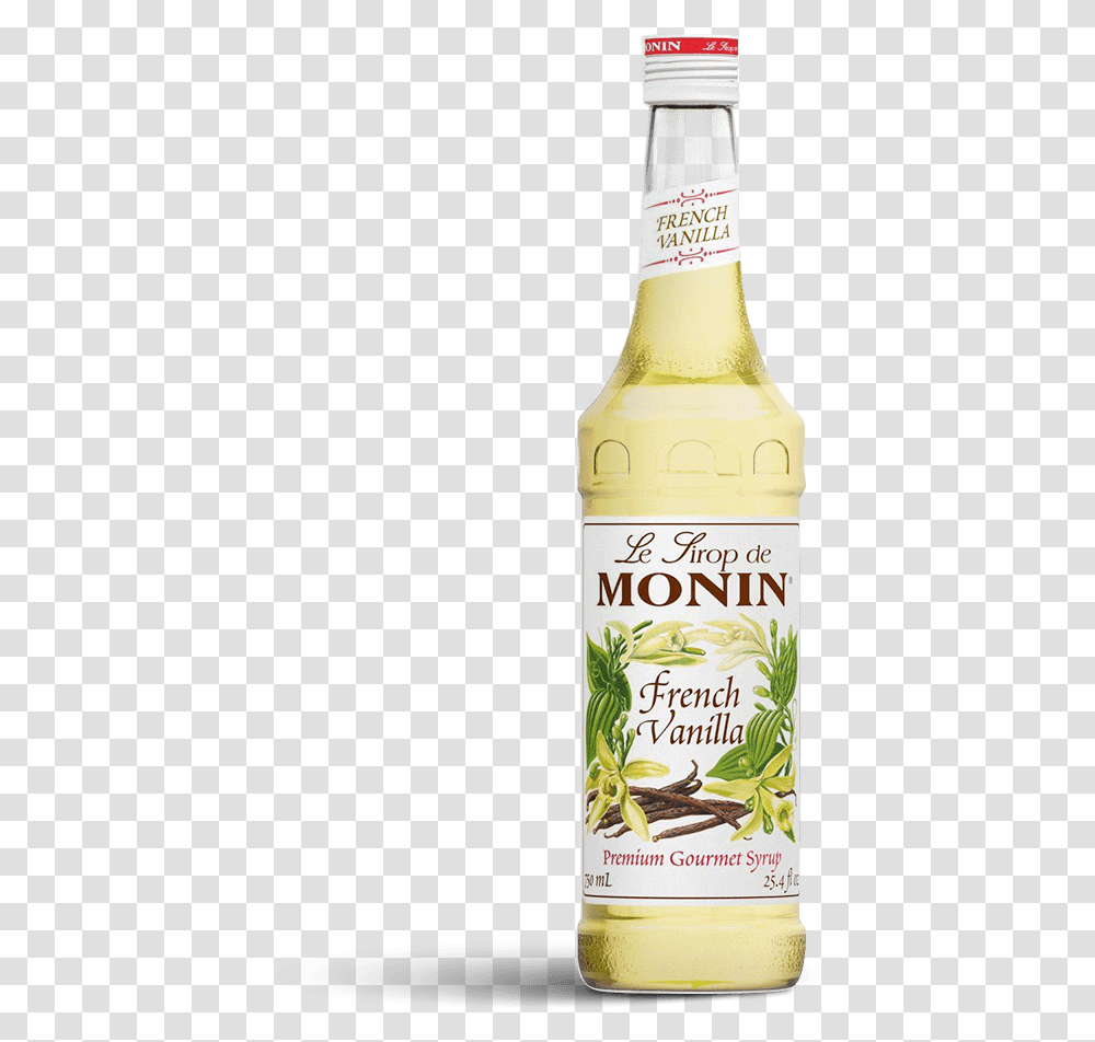 Monin French Vanilla Syrup, Liquor, Alcohol, Beverage, Tequila Transparent Png
