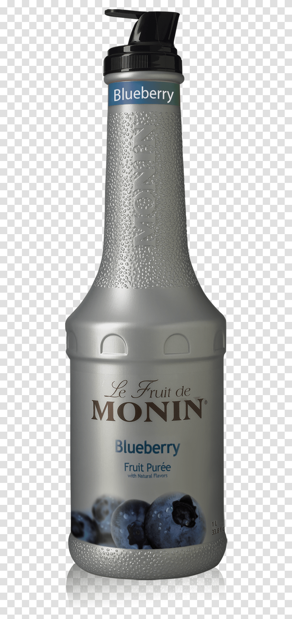 Monin Puree, Bottle, Milk, Beverage, Drink Transparent Png