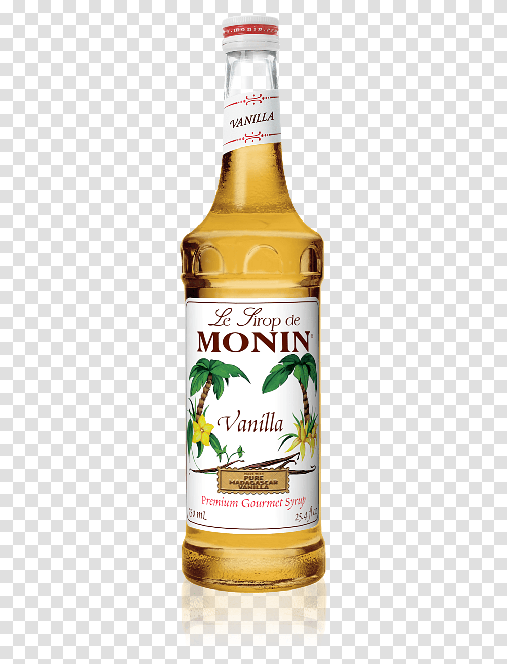 Monin Vanilla Syrup, Liquor, Alcohol, Beverage, Tequila Transparent Png