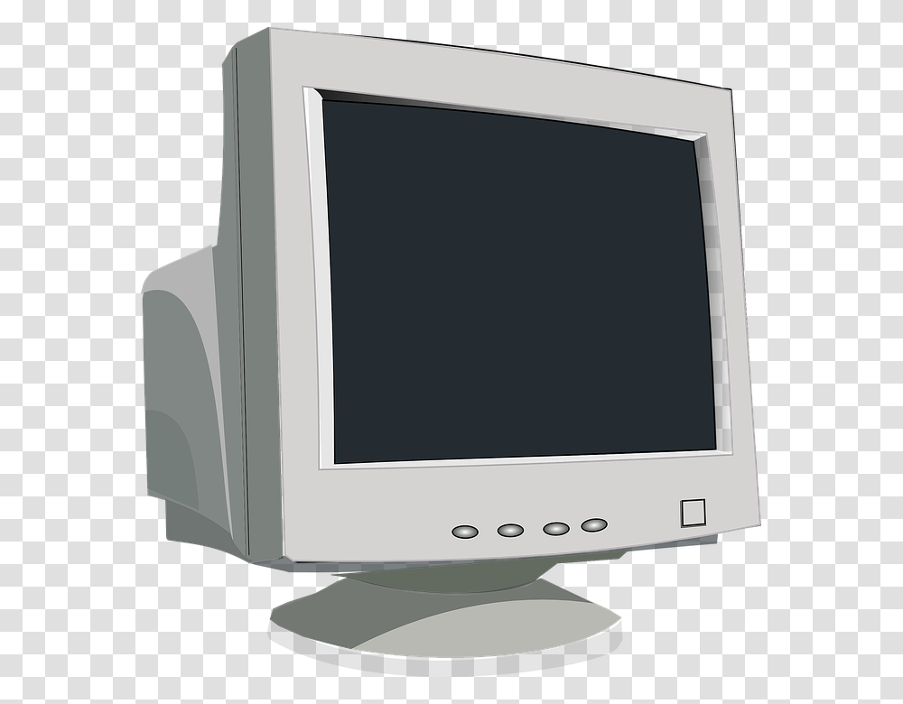 Monitor Computer Screen Video Tube Peripheral Crt Cathode Ray Tube Monitors, Electronics, Display, TV, Television Transparent Png