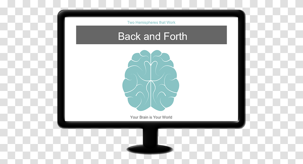 Monitor Showing Chiropractic Powerpoint Computer Monitor, Screen, Electronics, Display, LCD Screen Transparent Png
