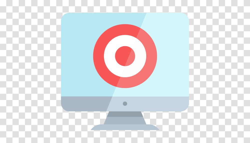 Monitor Target Icon, Electronics, Screen, Dvd, Disk Transparent Png